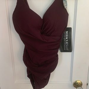 NWT Miraclesuit one piece Size 12